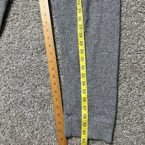 Roots Mens Sz M Heather Grey Jogger Pants With Zipper Pockets - Picture 7 of 9